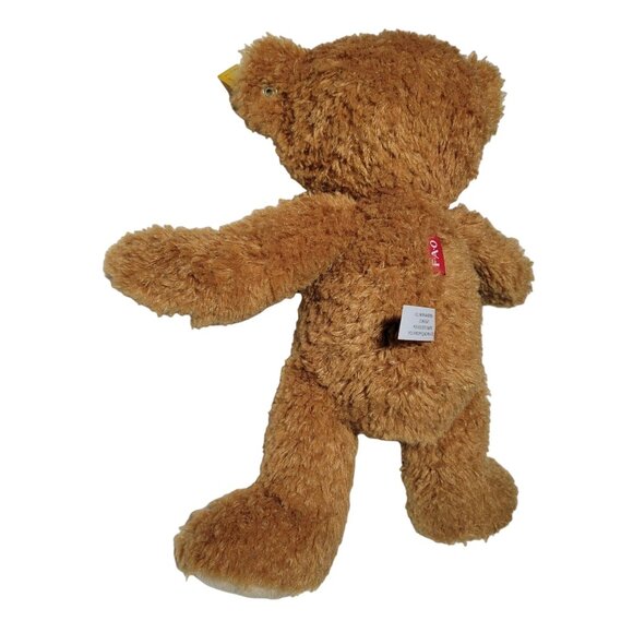 Steiff FAO Geoffrey Teddy Bear 12 Inch Plush Stuffed Animal Soft Toy 2016 - Picture 2 of 7